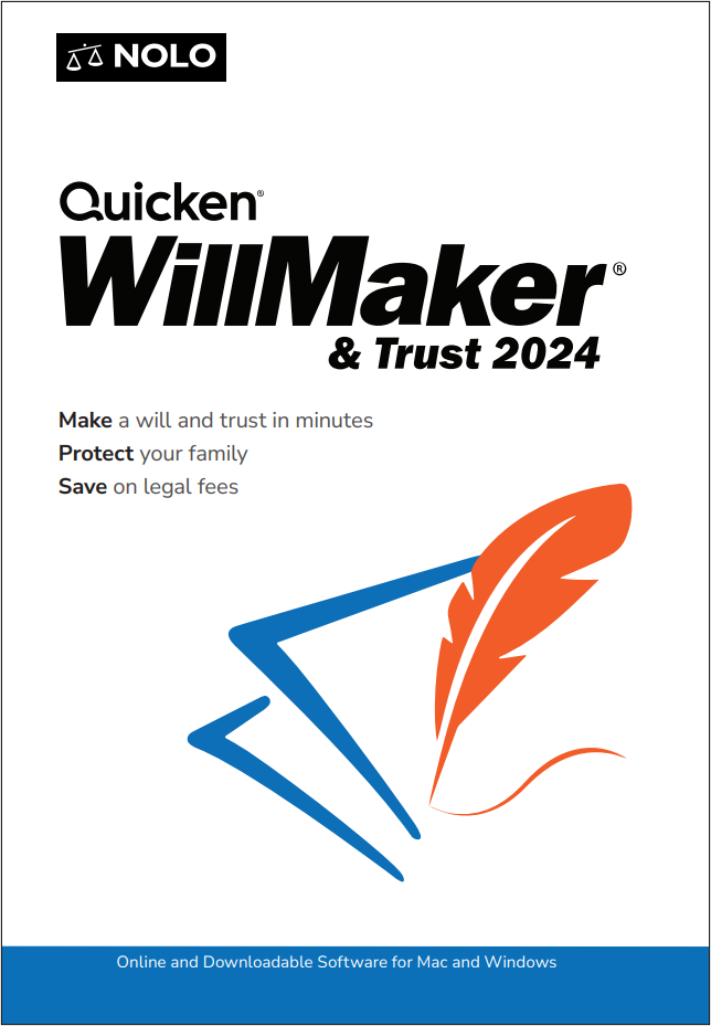 Quicken WillMaker & Trust 2024 by Nolo